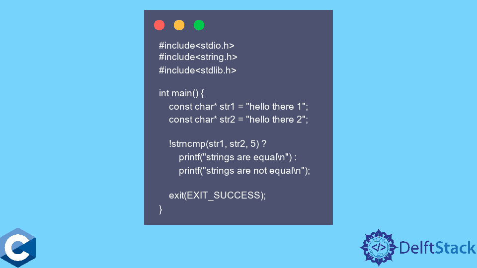 Compare Strings In C Delft Stack 